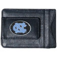 N. Carolina Tar Heels Leather Cash & Cardholder